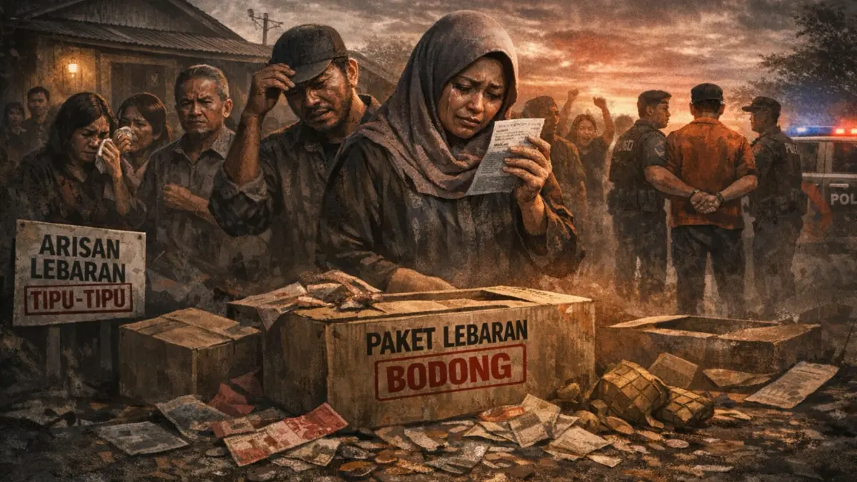 arisan lebaran bodong