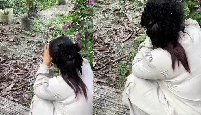 Viral Video Istri Menangis Saat Lebaran, Pertanyaan ‘Menusuk Hati’ Ini Jadi Sorotan
