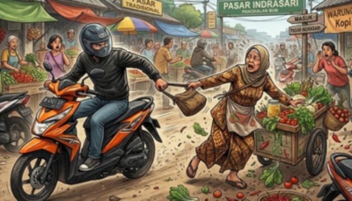 NEKAT! Modus Beli Cabai, Jambret Gondol Rp100 Juta dan 3 Ons Emas di Kalteng