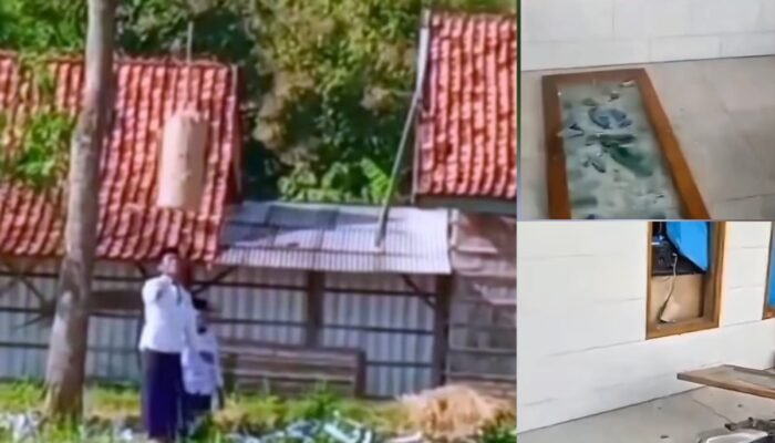 Petasan Jumbo Meledak Usai Salat Id, Rumah Warga Rusak Rumah Warga, Motorpun Terguling