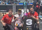 Veda Ega Pratama Podium di Moto3 Brasil 2026, Diganjar Mobil dan Bonus Rp25 Juta