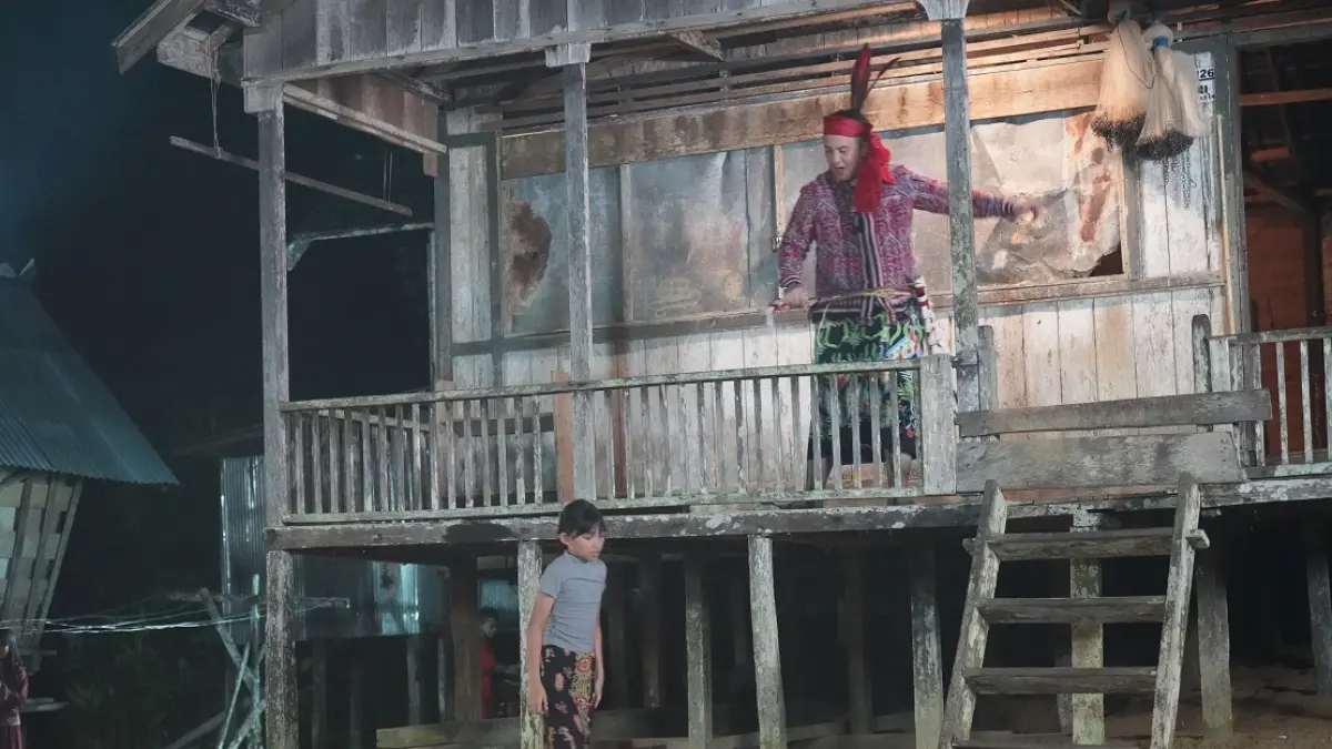 syuting tanah dayak 1